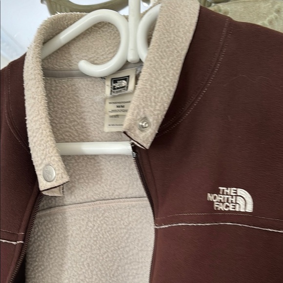 The North Face Brown sherpa Jacket M - Picture 2 of 6